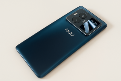 Nuu a lansat pe piață smartphone-ul B40 5G cu două display-uri și cu chipset MediaTek Dimensity 7025.