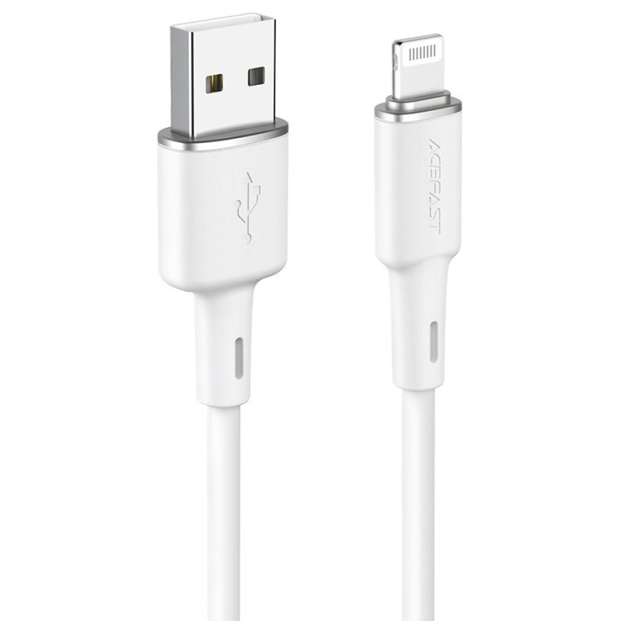 Cablu Acefast USB to Lightning 1.2m White (C2-02)