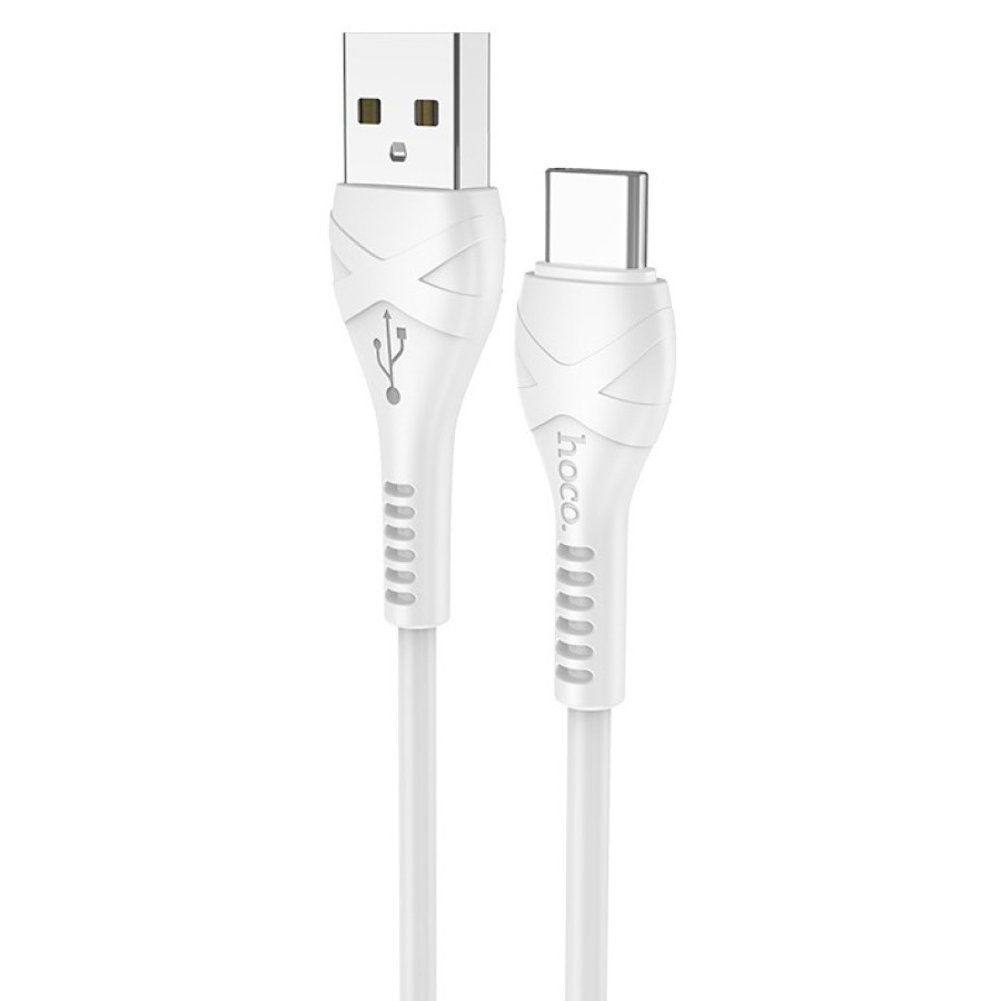 Cablu Hoco X37 Cool Power Type-C White
