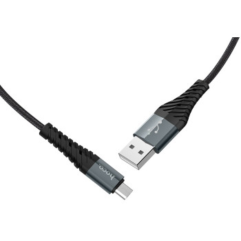 Кабель Hoco X38 Cool For MicroUSB Black