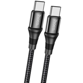 Кабель Hoco X50 Exquisito TypeC-to-TypeC 100W 2m Black
