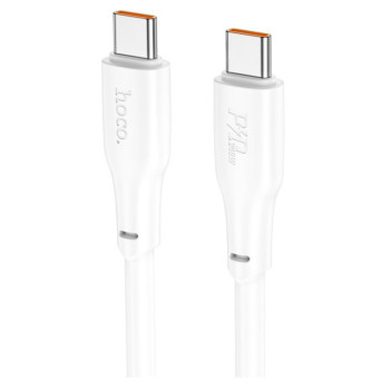 Кабель Hoco X93 Force 240W Type-C to Type-C 1m White