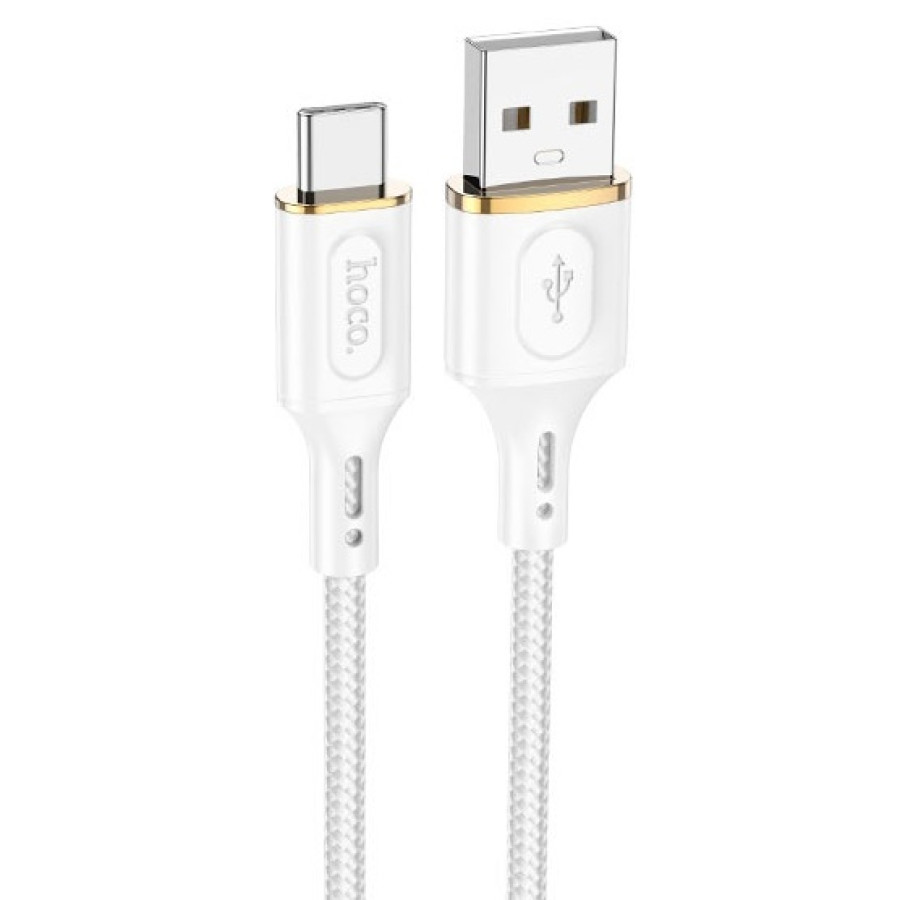 Кабель Hoco X95 Goldentop Type-C White