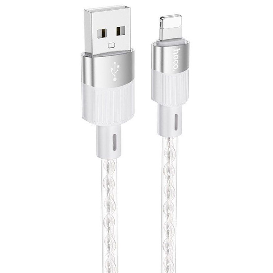 Кабель Hoco X99 Crystal Lighting Grey