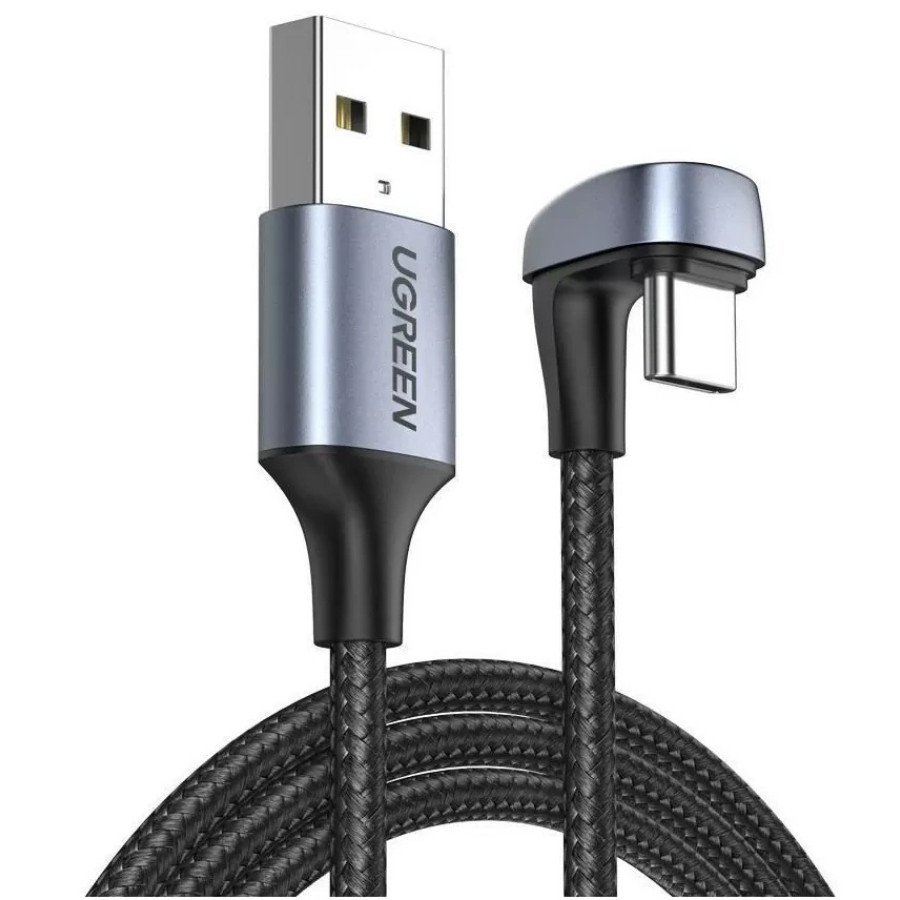 Кабель Ugreen USB-A to Type-C 18W 2m Black (70315)