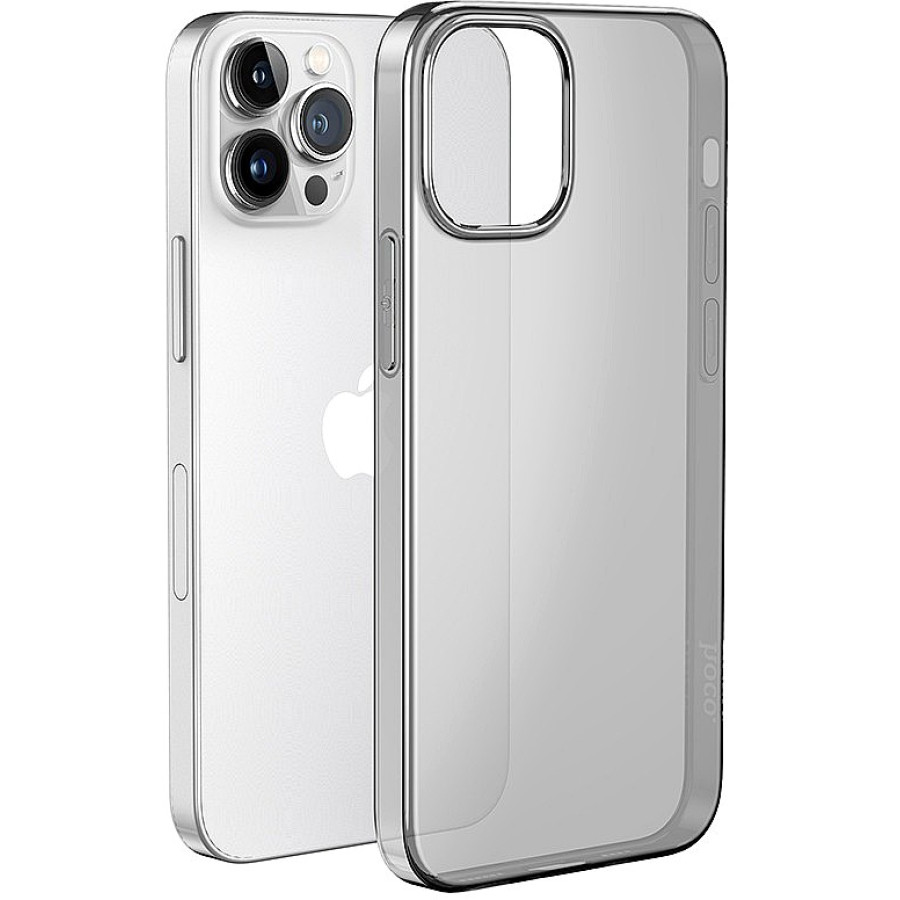 Чехол Hoco Light series TPU case - темно-прозрачный