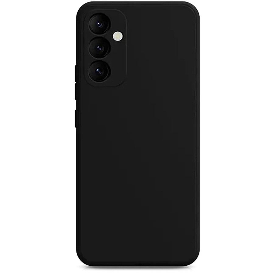 Husa de protecție WOO Liquid Silicone pentru Samsung A15 4G - negru