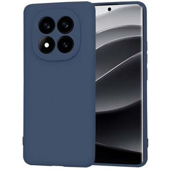Чехол WOO Liquid Silicone Xiaomi Redmi Note 14 Pro 4G Blue (WOOLSCXRN14P4BL)