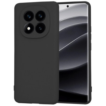 Чехол WOO Liquid Silicone Xiaomi Redmi Note 14 Pro Plus 5G Black (WOOLSCXRN14PPBK)