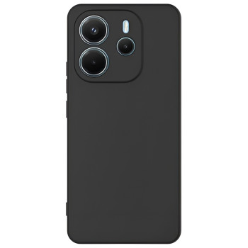 Чехол WOO Silicone Neo Soft Redmi Note 14 4G Black (WOOCMTXRN144BK)