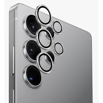 Sticlă de protecție pentru camera foto Uniq Optix pentru Samsung S25 Ultra Silver